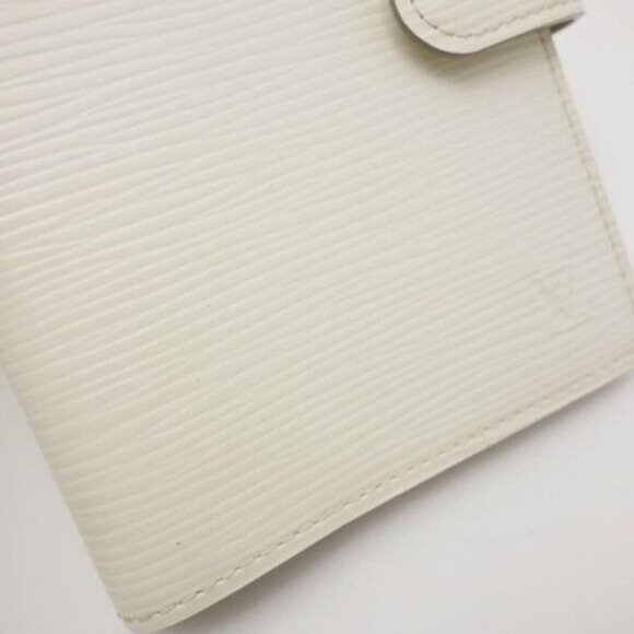 Authentic Louis Vuitton Ring Agenda Cover PM Passport Holder Planner Epi Leather - Picture 5 of 11